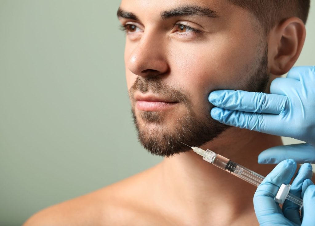 Jawline fillers