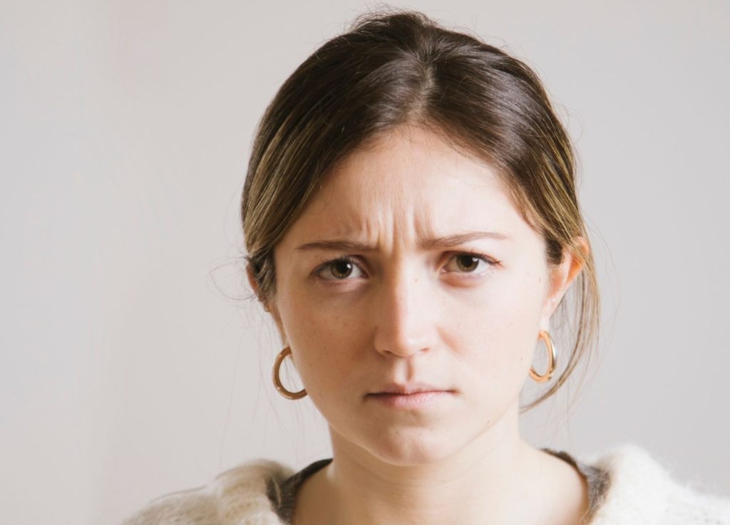 Treating frown lines